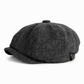 Vintage Britse stijl Newsboy-cap voor heren en dames Klassieke casual platte cap Octagonaal beret-hoed