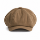 Vintage Britse stijl Newsboy-cap voor heren en dames Klassieke casual platte cap Octagonaal beret-hoed