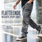 Retro gewassen wijde been cargo jeans Y2K high street denim broek met zakken