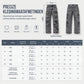 Retro gewassen wijde been cargo jeans Y2K high street denim broek met zakken
