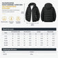🔥Gratis verzending✈️Casual korte gewatteerde winterjas voor heren, warm en geïsoleerd