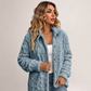 Casueel Plush Knopen-Jas voor Vrouwen