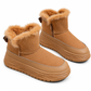 Hoge dames wintersneeuwlaarzen met warme pluche voering, dikke zool, casual platformschoenen