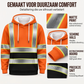 Heren hoodie met opvallende print