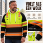 Heren hoodie met opvallende print