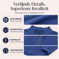 Wafelgebreid Henley-sweatshirt voor dames