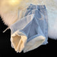 Dames warm gevoerde straight leg denim jeans