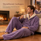 Dik Warm Sherpa Pyjamaset voor Mannen en Vrouwen