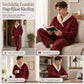 Dik Warm Sherpa Pyjamaset voor Mannen en Vrouwen