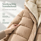 Effen Kleur Dubbelzijdig Capuchon Lange Mouwen Slim Fit Vest Jas