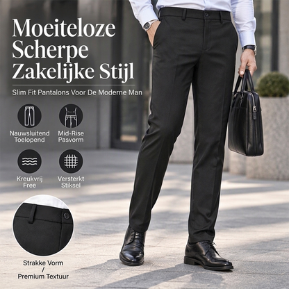 🔥Gratis verzending✈️Sluitende pantalon met middenhoogte voor heren