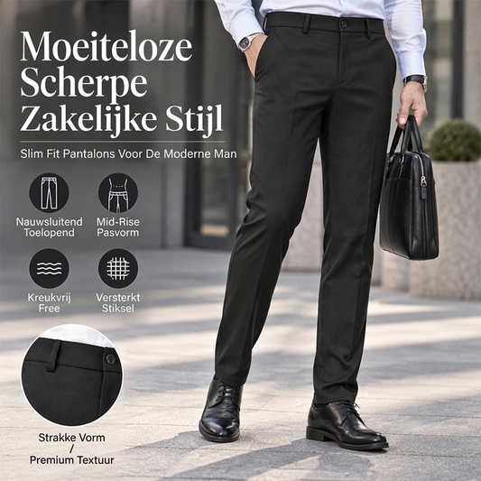 🔥Gratis verzending✈️Sluitende pantalon met middenhoogte voor heren
