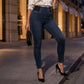 Elastische Skinny Jeans met Hoge Taille voor Dames
