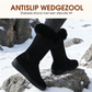 Dames mid-calf winterlaarzen met zijrits