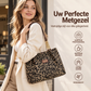 Retro luipaardprint schoudertas voor dames
