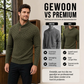 Klassieke shawlkraagtrui voor heren