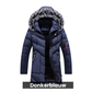 Perfect Cadeau - Warme Herenjas met Capuchon voor Koud Weer